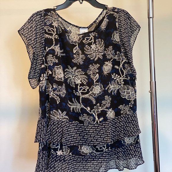 CAbi Tops - Cabi Hybrid Blouse